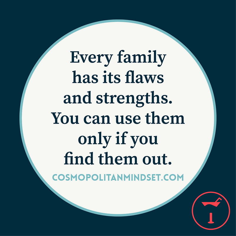 The importance of family unity