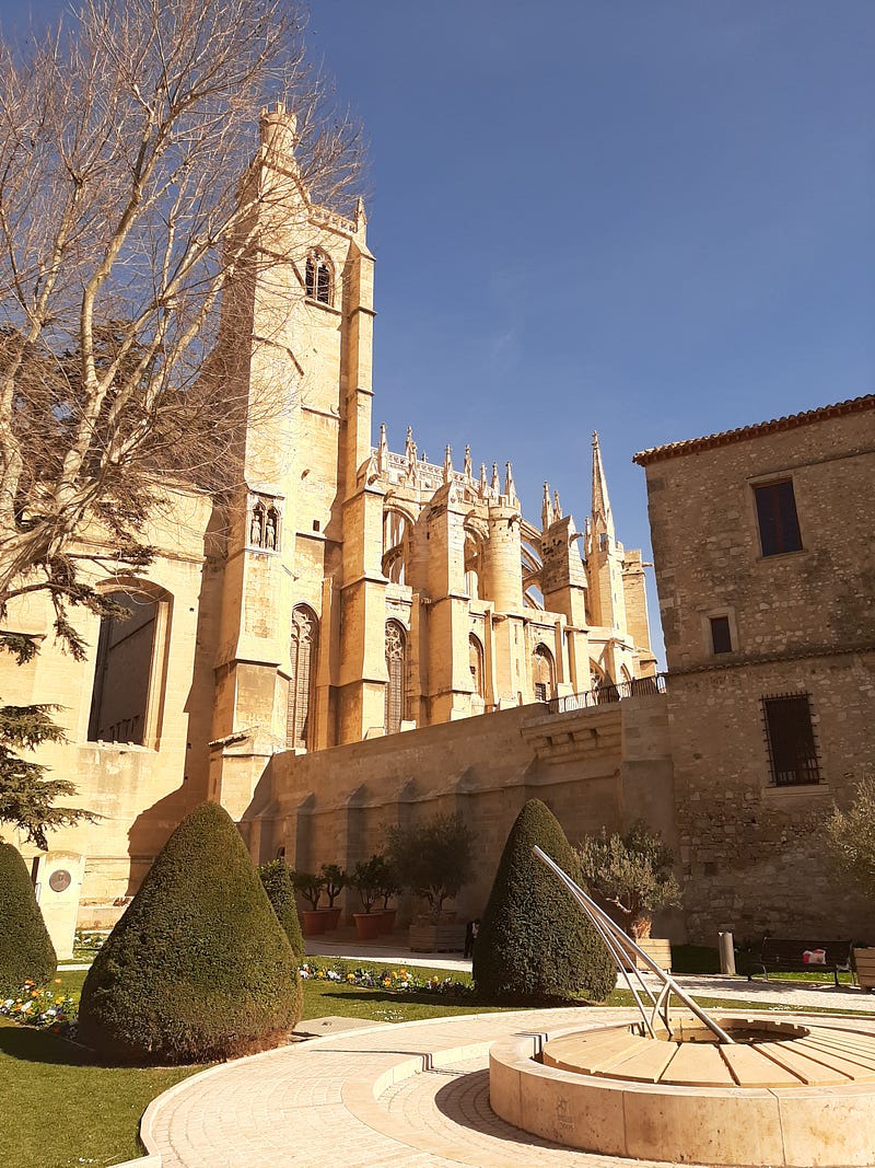 Ancient cloister in Narbonne