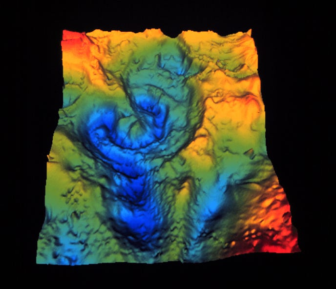 Chicxulub Crater from above