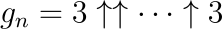 Another recursive definition of Graham's number