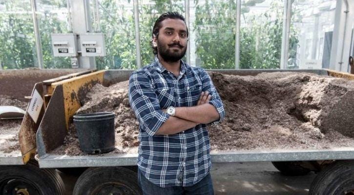 Vipul Saran, co-founder of Farther Farms