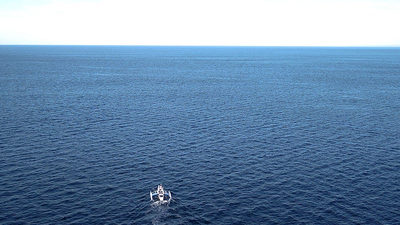 Mayflower during its Atlantic crossing