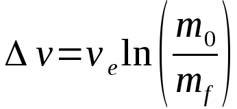 Tsiolkovsky Rocket Equation Explained