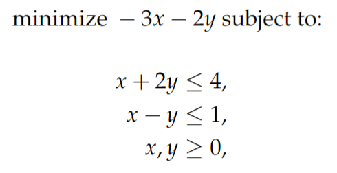 Reformulated LP problem