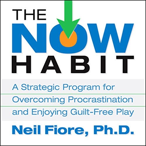 Cover of "The Now Habit" by Neil Fiore