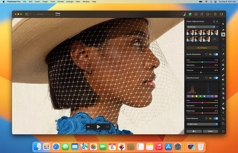 Pixelmator Pro App Screenshot