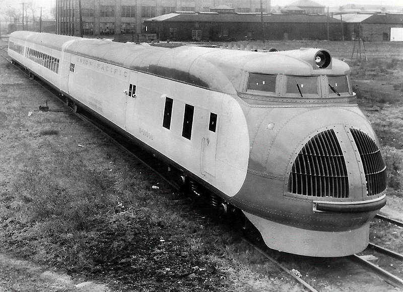 Union Pacific M-10000 streamliner