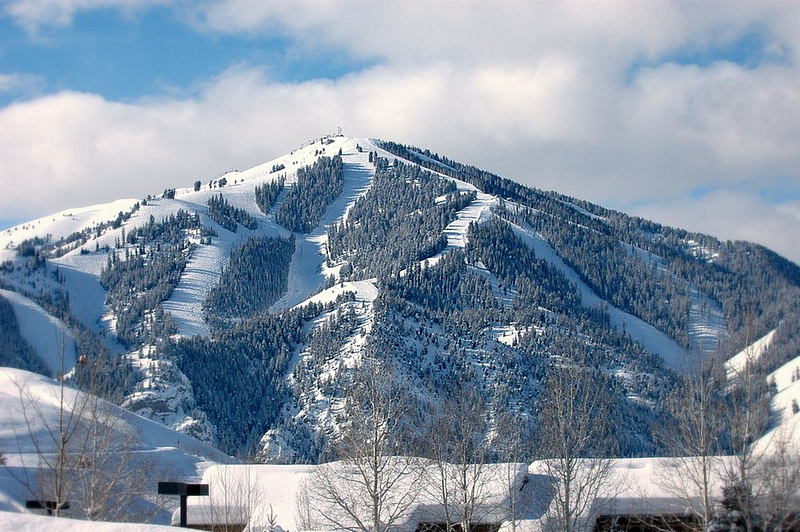 Bald Mountain at Sun Valley, Idaho