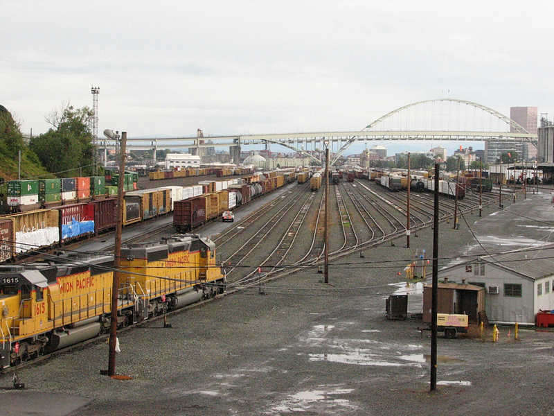 Union Pacific Albina Yard in Portland, Oregon