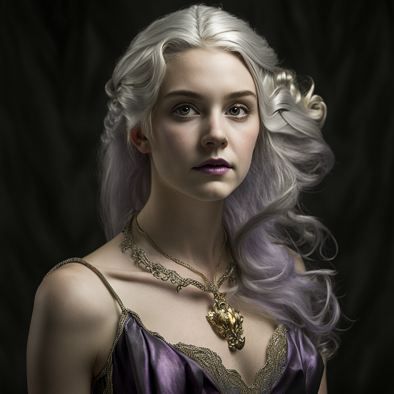 AI representation of Daenerys Targaryen