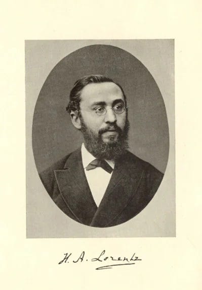 Hendrik Lorentz in 1902