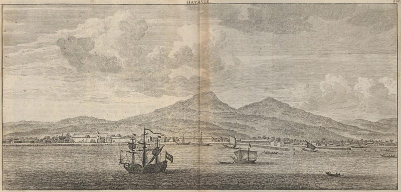 Illustration of the Dutch ship Batavia