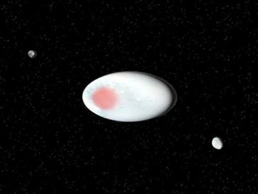 Haumea with its Satellites