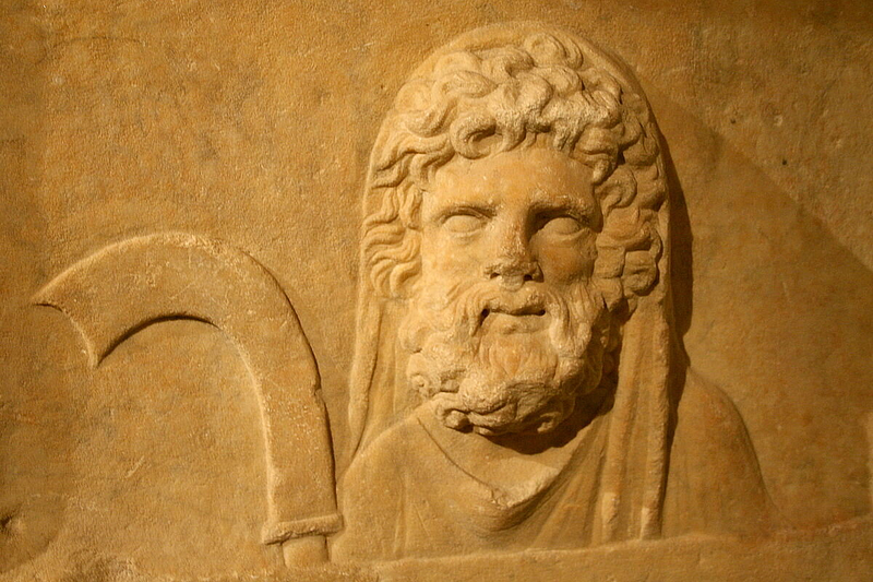 Saturn, the Roman god of agriculture