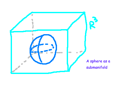 Submanifold representation