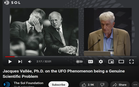 Jacques Vallée discussing UFO phenomena