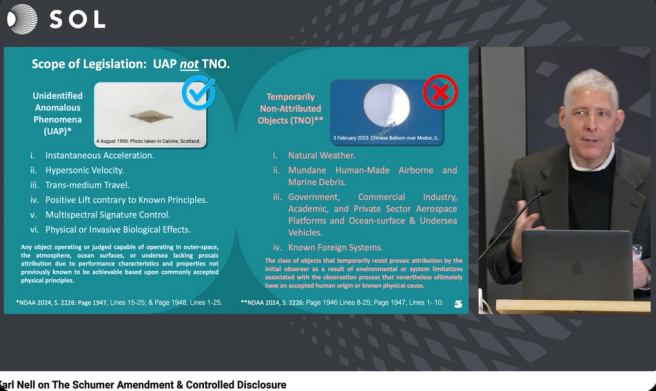 Diagram of UFO communication systems