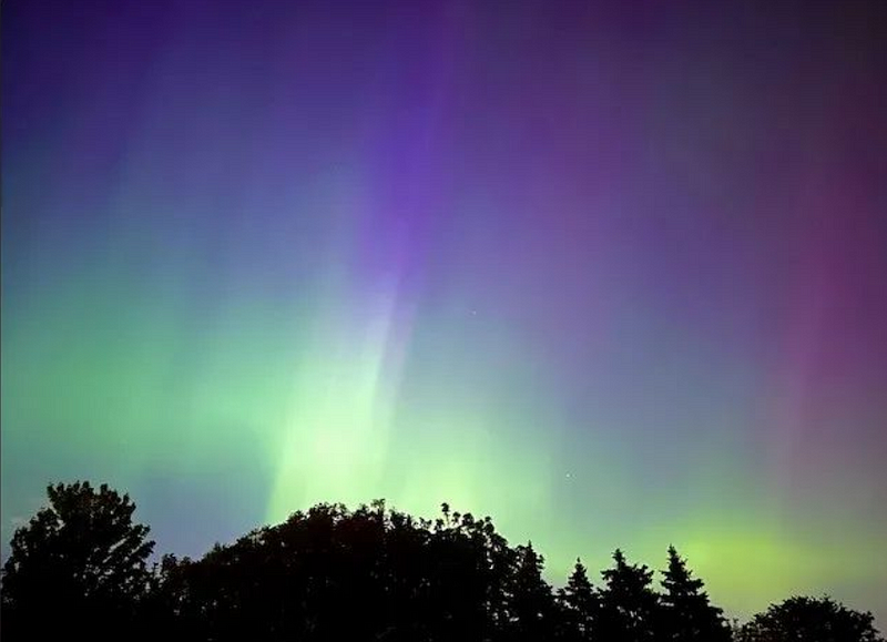 Auroras produced by geomagnetic storms