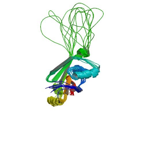 Structure of ATP7B protein related to Wilson's Disease