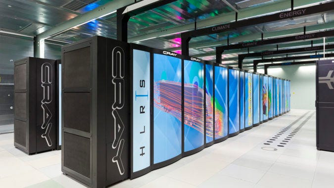 Supercomputer used for the TNG50 simulation