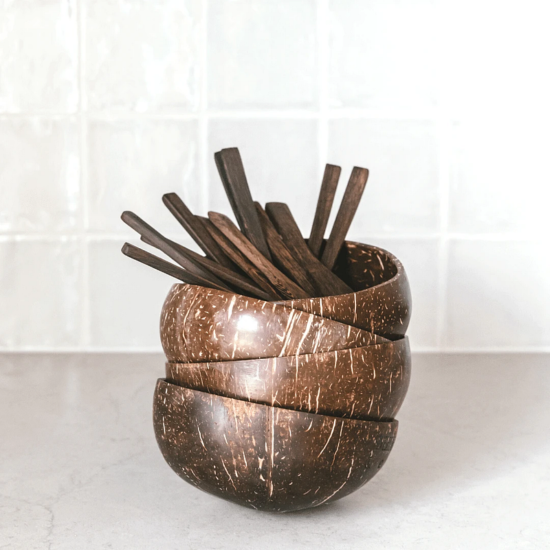 Coconut Bowls Set